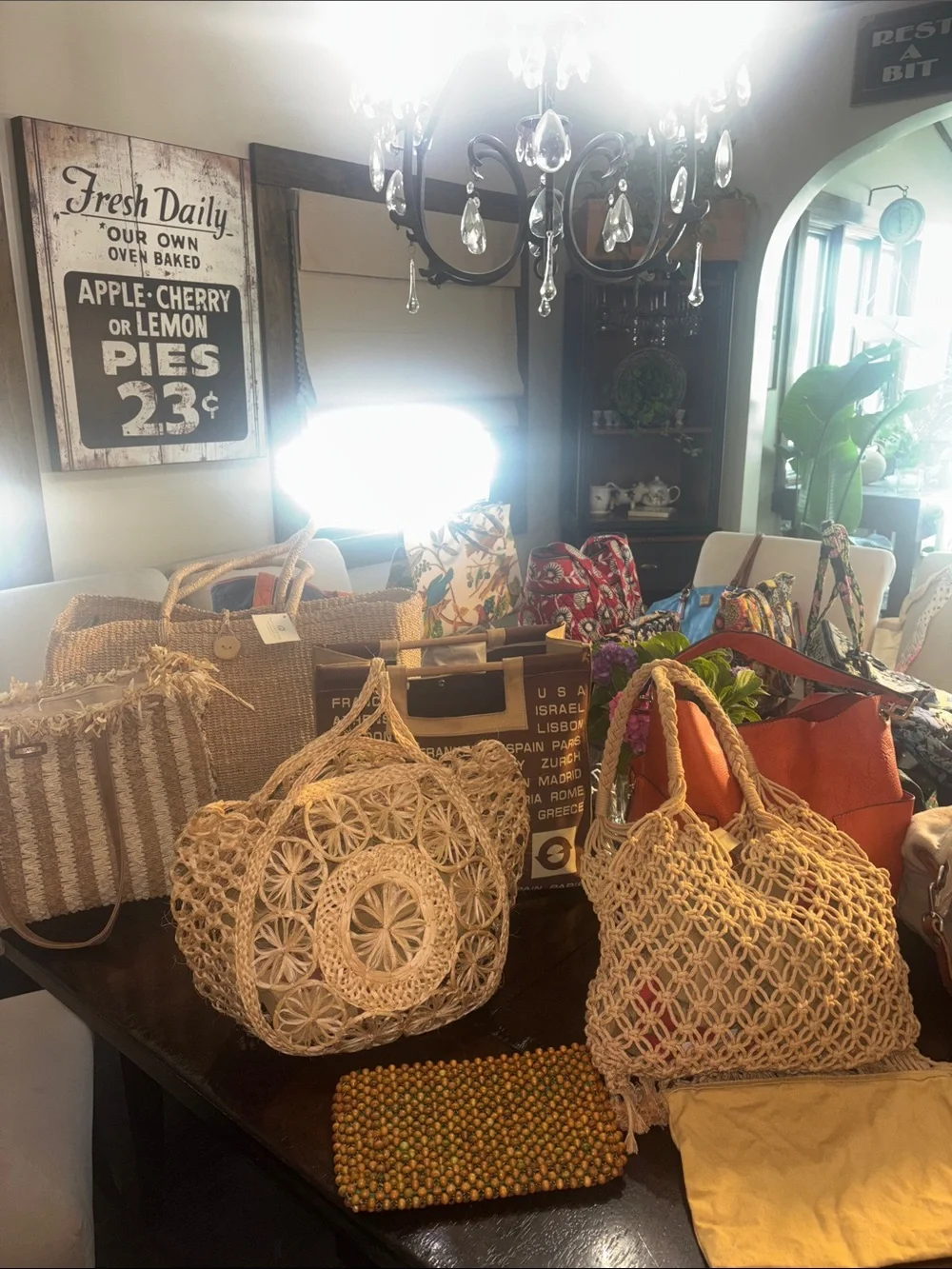 Bag Blowout Sale!! Handwoven Natural Straw Tote Bags - and more……